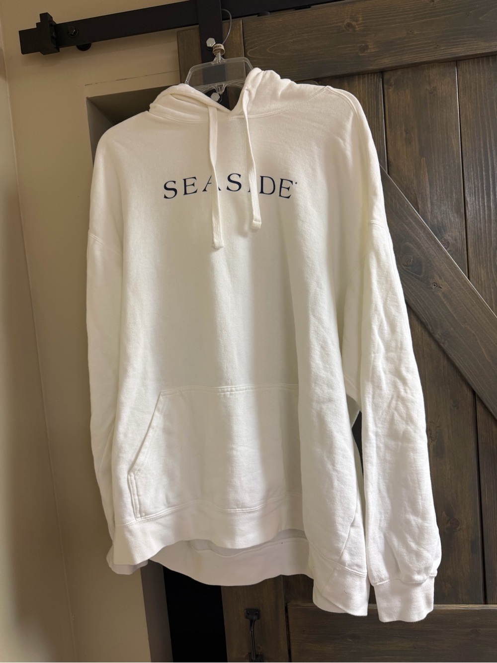 Comfort Colors Seaside White Crewneck Hoodie